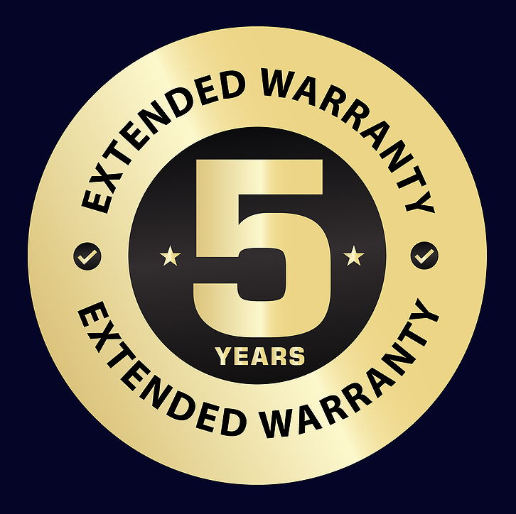 5 Year Extended Warranty Protection