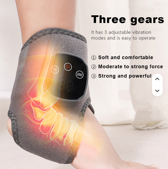 4 (Two Dual Sets) - EMS Foot Massagers - Cordless with 4 Levels of Vibration & Heat Settings  - Save 70%