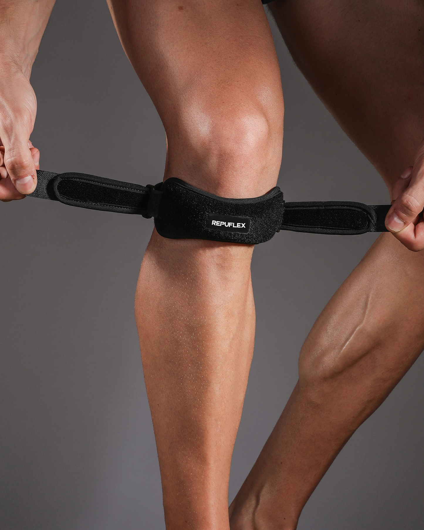 1 Single - Adjustable Neoprene Patella Knee Strap (One Size Fits All)