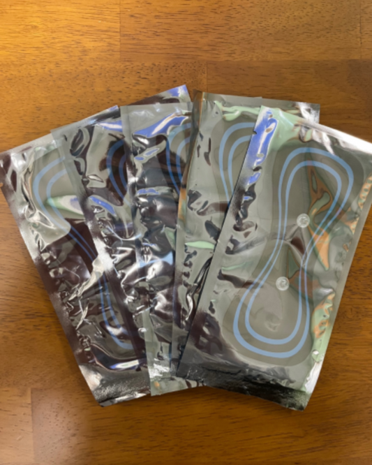 5 Massage Pads - 5 Replacement Massage Pads for Wireless Body Massager with TENS + EMS Muscle Stimulator