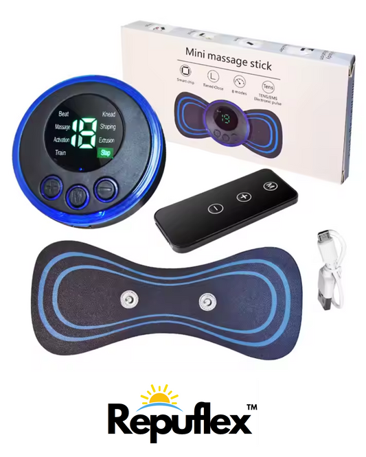 1 Single - Wireless Body Massager with TENS + EMS Muscle Stimulator + 1 Extra Massage Pad